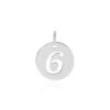 Pendentif Efiso Argent Blanc -Fanny Boutique FAPMBW0825 master