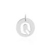 Pendentif Elio Q Argent Blanc