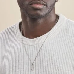 Pendentif Pan Argent Blanc 10 Pendentif Pan Argent Blanc -Fanny Boutique FAPMBW0854 model1