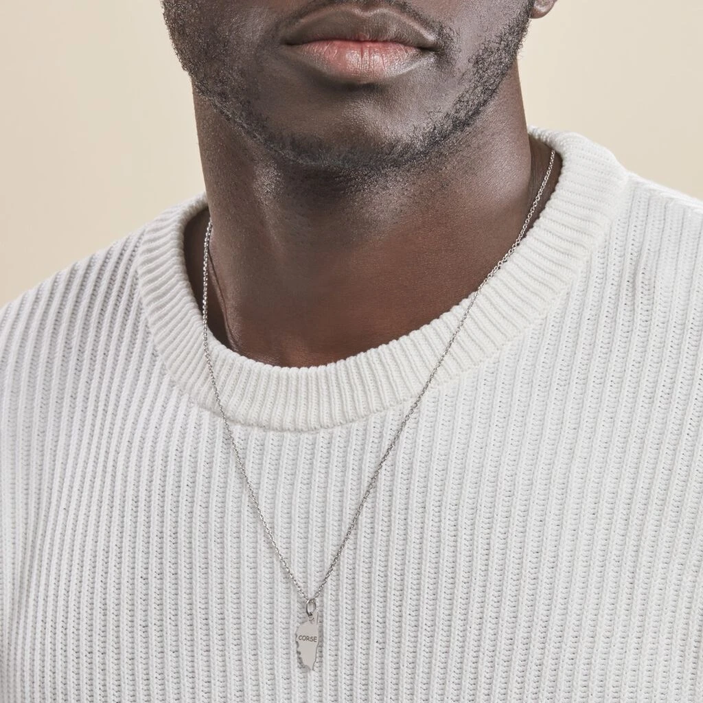 Pendentif Pan Argent Blanc 6 Pendentif Pan Argent Blanc – Image 4