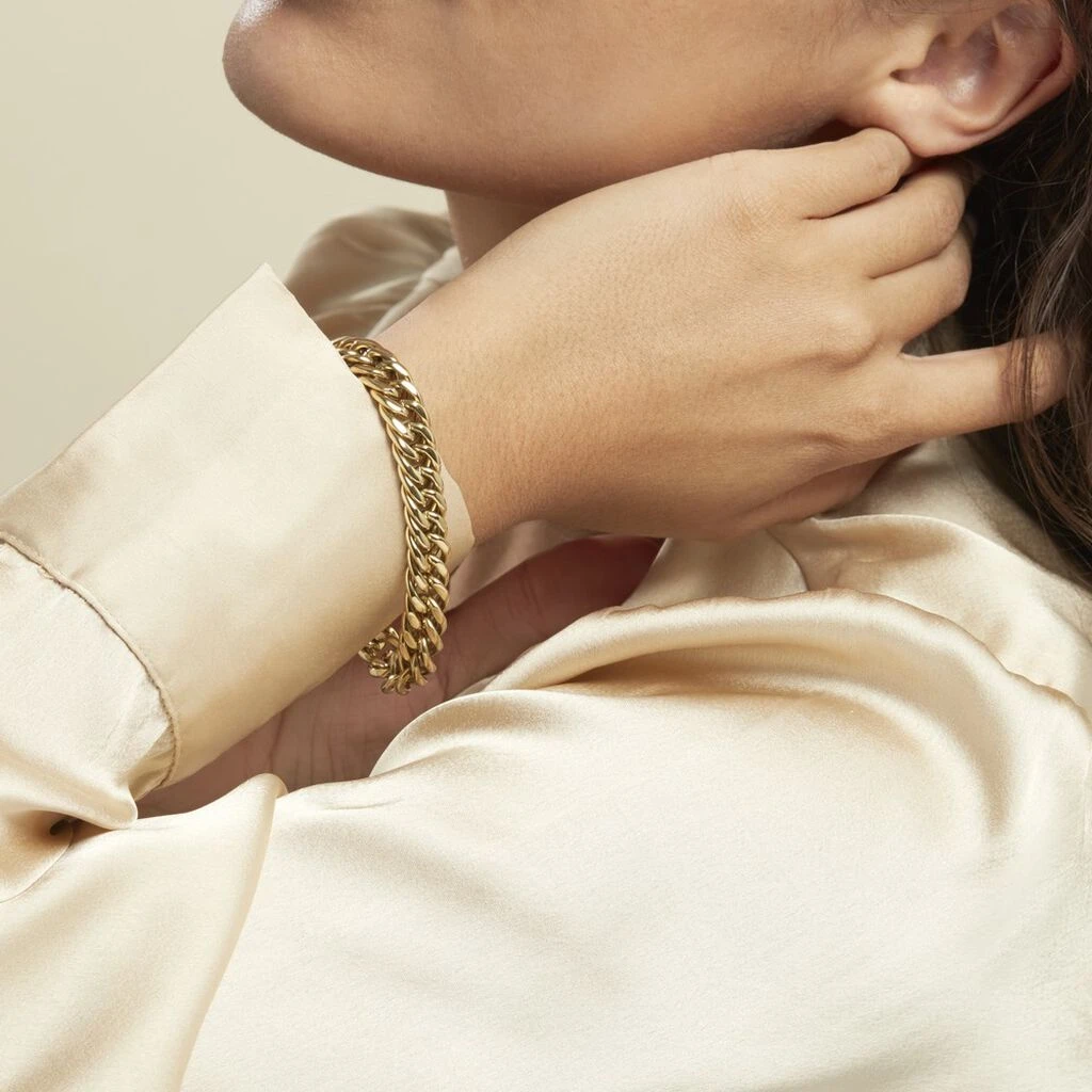 Bracelet Acier Doré Jonie 5 Bracelet Acier Doré Jonie – Image 3