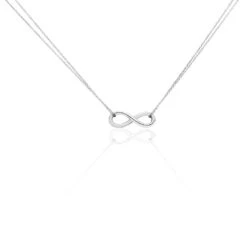 Collier Ynya Acier Blanc