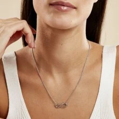 Collier Ynya Acier Blanc -Fanny Boutique FICFBW0249 model0