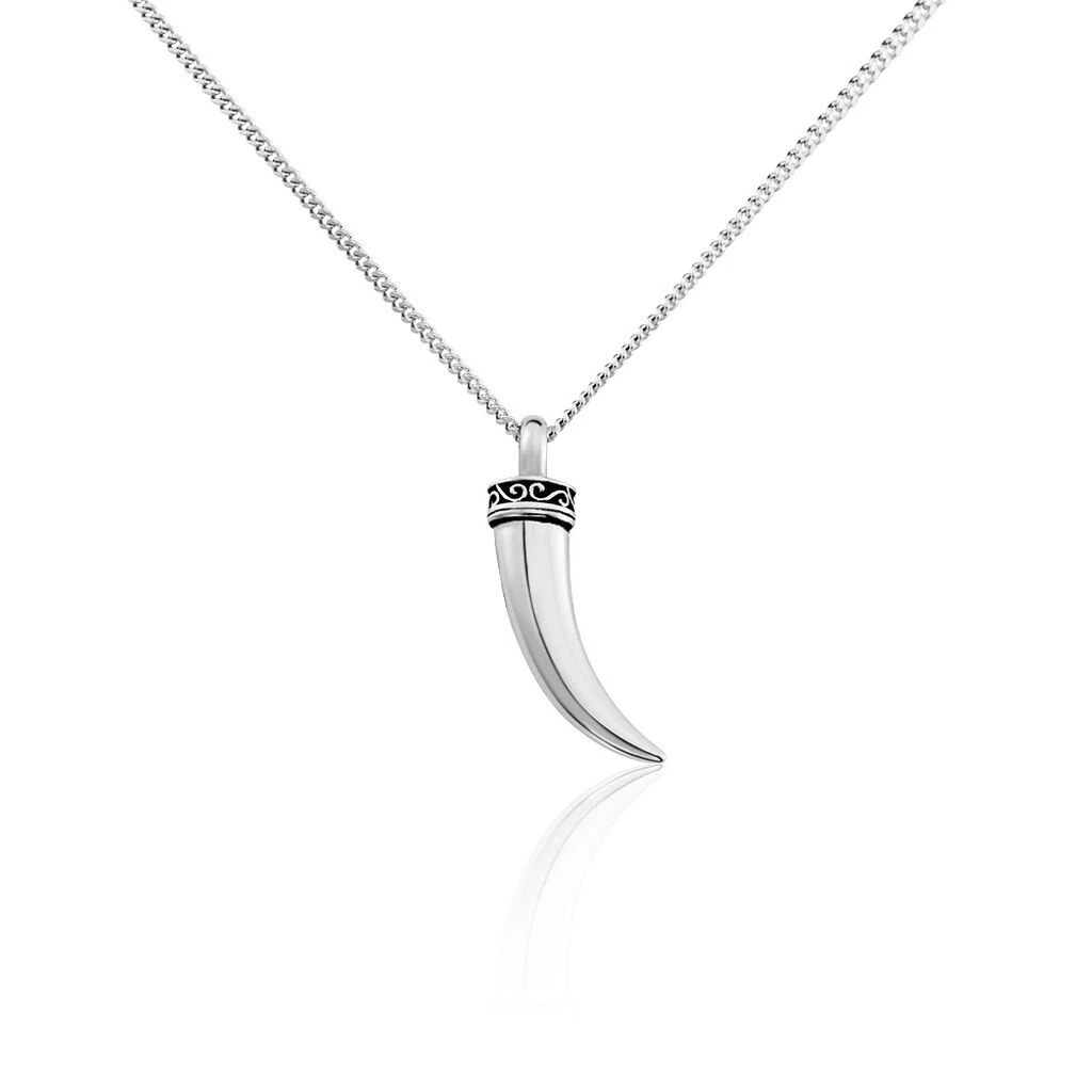 Pendentif Acier Blanc Wassim 3 Pendentif Acier Blanc Wassim