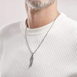 Collier Acier Vieillitwinoc -Fanny Boutique FICHGW0012 model0