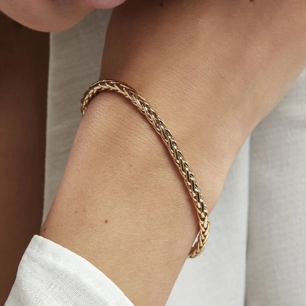 Bracelet Plaqué Or Jaune Avelyne 6 Bracelet Plaqué Or Jaune Avelyne – Image 4