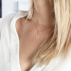 Collier Adelinda Plaqué Or Jaune -Fanny Boutique FQCFJW0575 model1