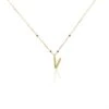 Collier Plaqué Or Jaune Lettra 1 Collier Plaqué Or Jaune Lettra -Fanny Boutique FQCFJW0659 master
