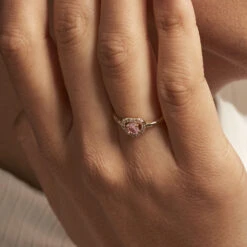 Bague Plaqué Or Jaune Alais Oxyde De Zirconium -Fanny Boutique FQDFJZS004 model1