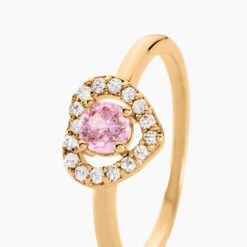 Bague Plaqué Or Jaune Alais Oxyde De Zirconium -Fanny Boutique FQDFJZS004 view1