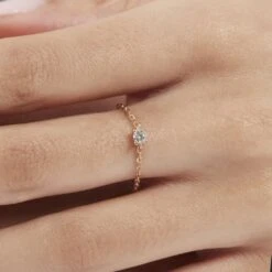 Bague Mahia Plaqué Or Jaune Oxyde De Zirconium 11 Bague Mahia Plaqué Or Jaune Oxyde De Zirconium -Fanny Boutique FQDFJZW581 model1