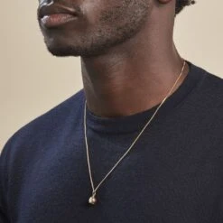 Pendentif Viktor Plaqué Or -Fanny Boutique FQPHJW0003 model1